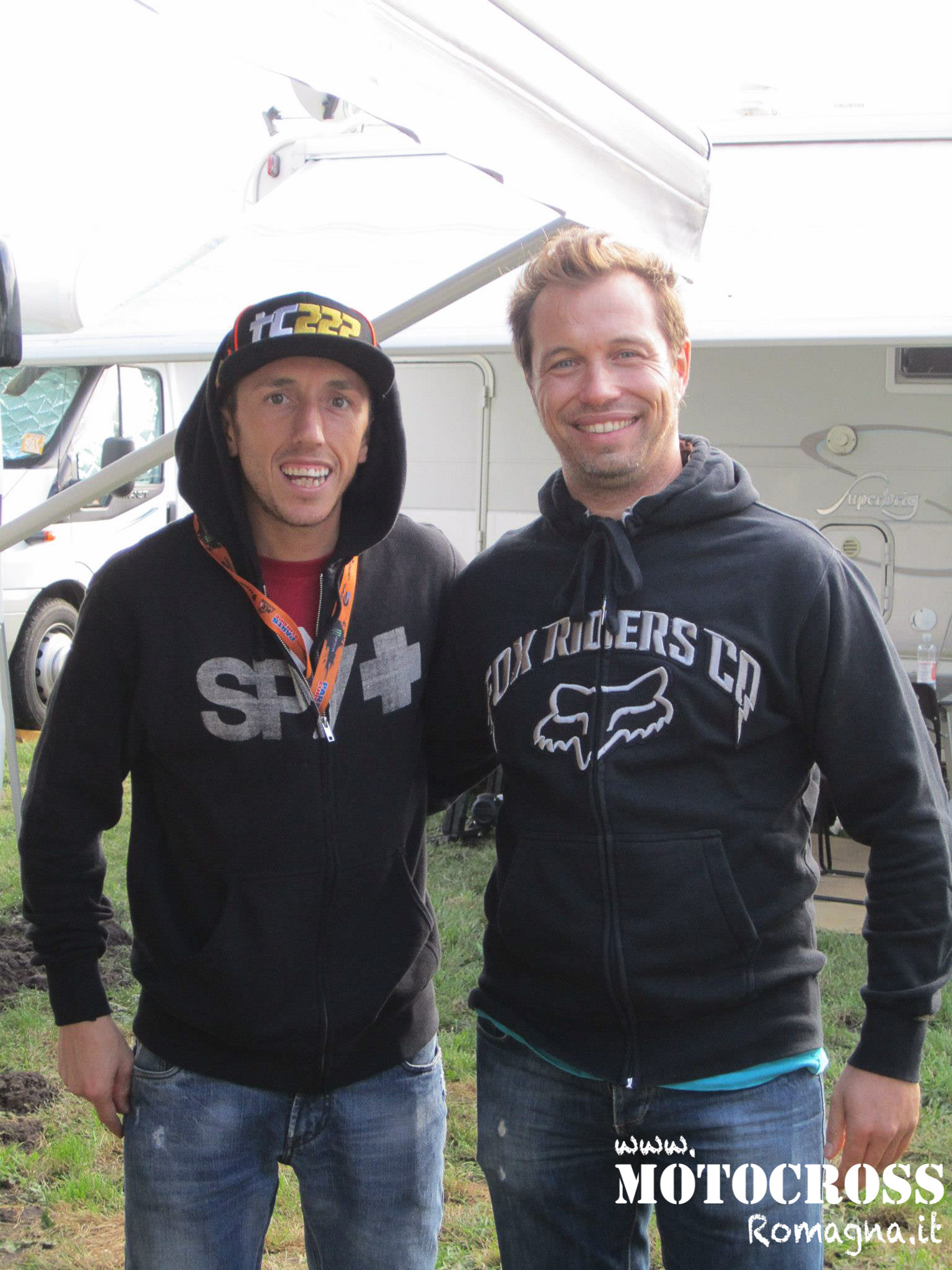 Paolo Gugnali con mister 6 titoli Mondiali Tony Cairoli!